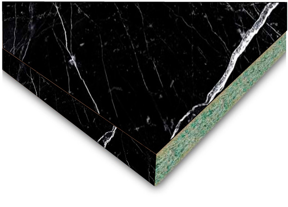 столешница Nero Marquina 8255