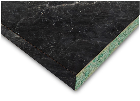 столешница 8079 Black Frosty Marble