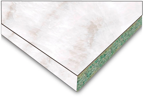 столешница 8054_R White onyx