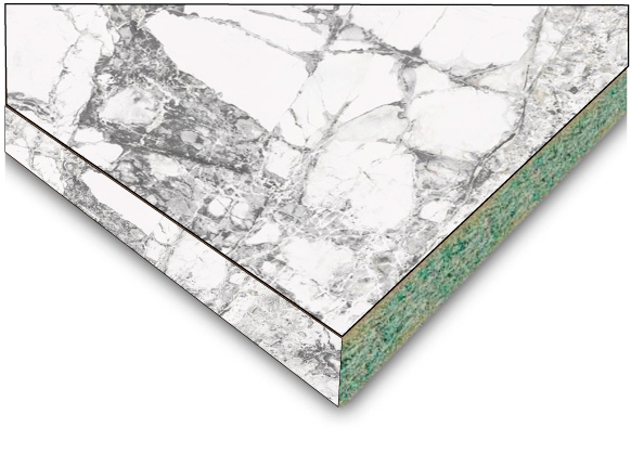 столешница 8097 Invisible Marble