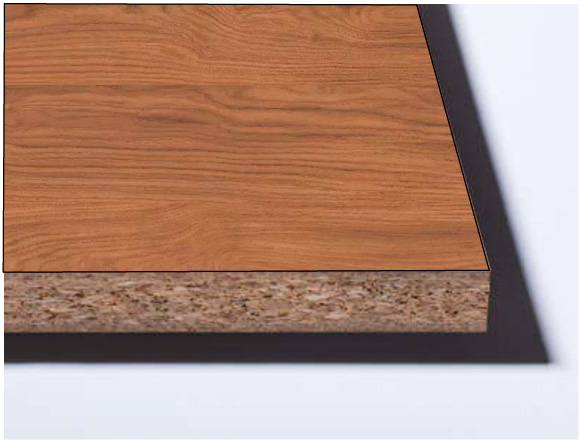 ЛДСП 2800х2070x8 H1386 Дуб Каселла коричневый