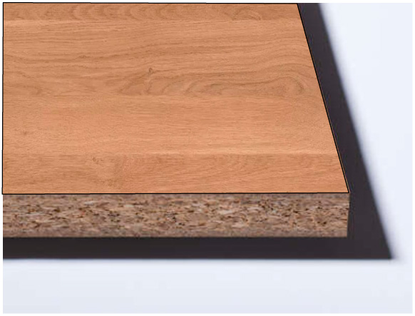 ЛДСП 2800х2070x8 H3317  Дуб Кунео коричневый