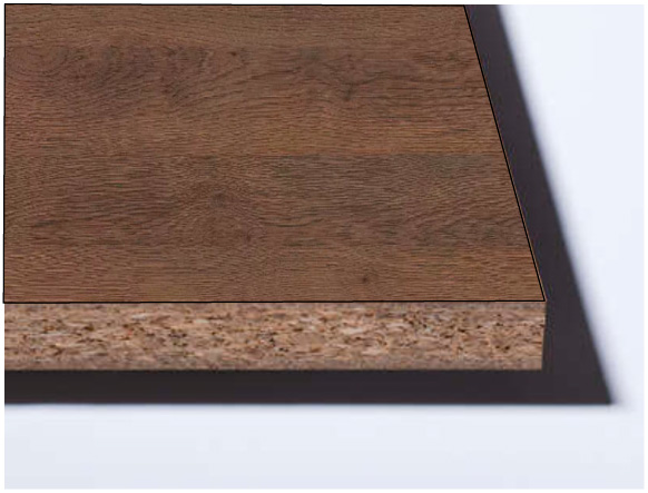 ЛДСП 2800х2070x8 H3325 Дуб Гладстоун табак