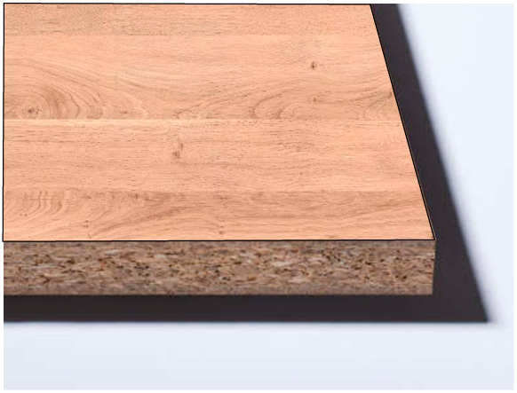 ЛДСП 2800х2070x8 H3311 Дуб Кунео белёный