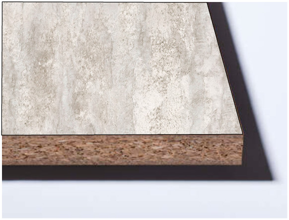 ЛДСП 2750х1830x16 Цемент D30237 VL/PE