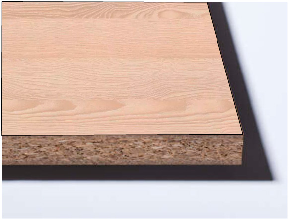 ЛДСП 2800х2070x8 H1250  Ясень Наварра