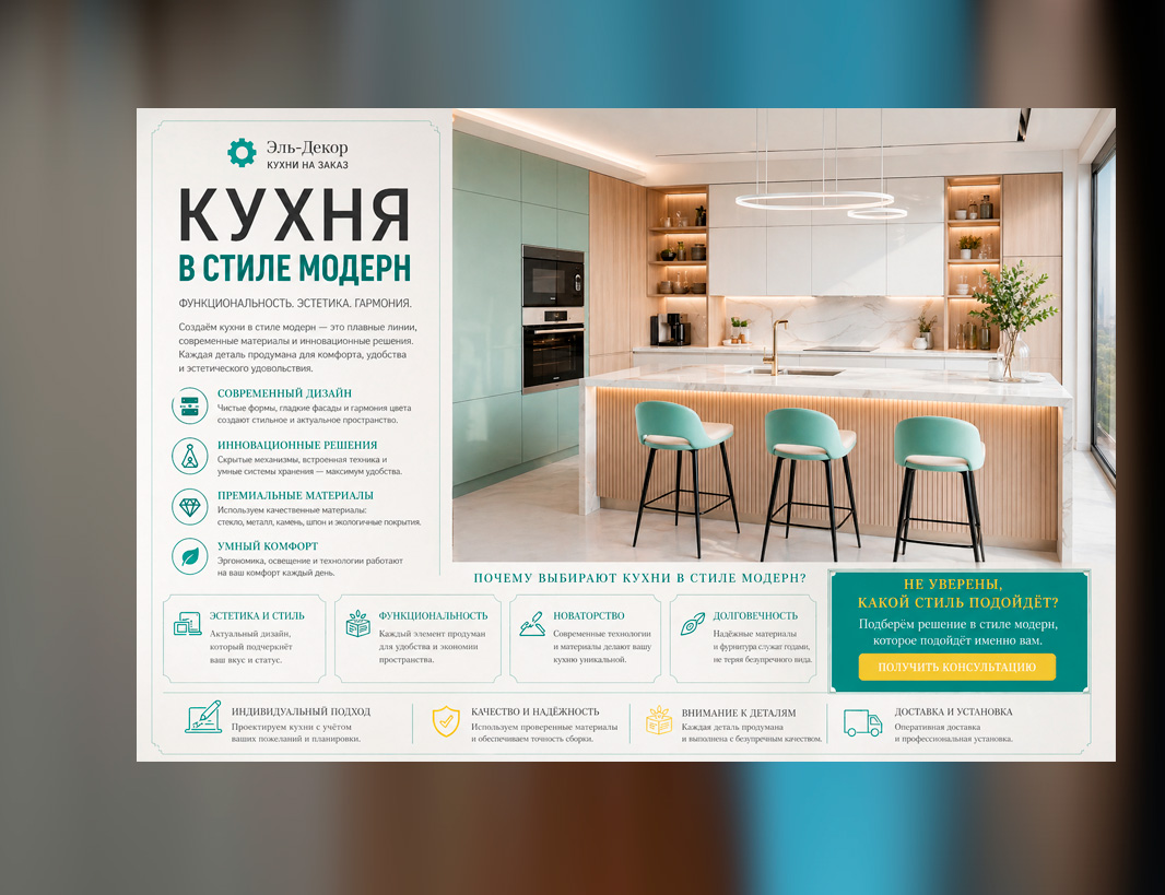 Кухни Модерн