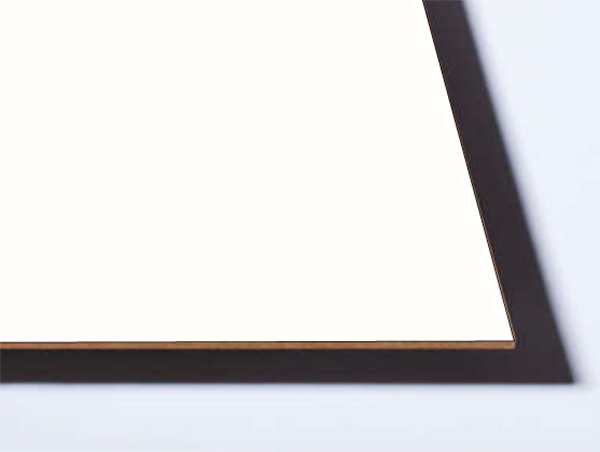 ЛХДФ 2800х2070x3мм, декор: 0101 Белый