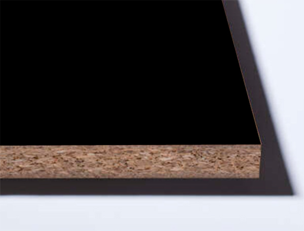 ЛДСП 2800х2070x8мм, декор: U999 Чёрный