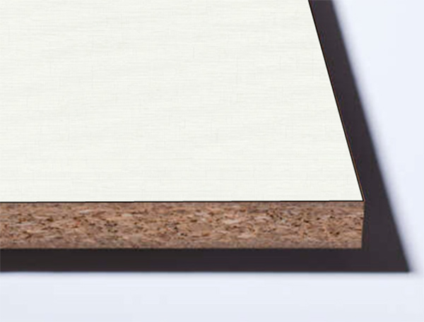 ЛДСП 2800х2070x8мм, декор: F422  Лён белый