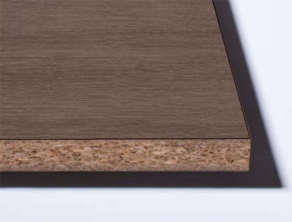 ЛДСП 2800х2070x8мм, декор: H3198  Файнлайн тёмно-серый